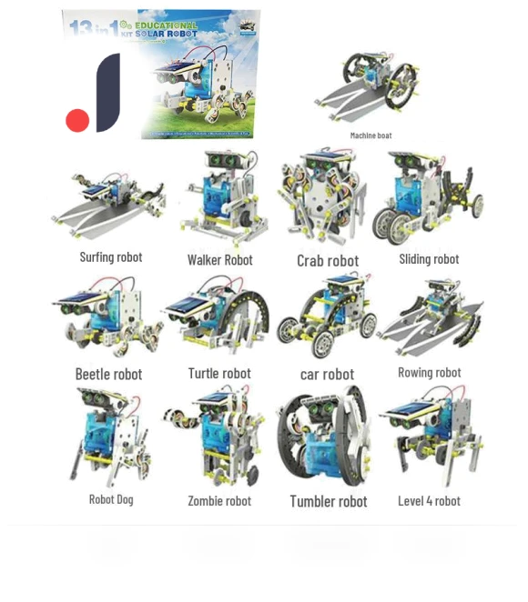 DIY Solar-Powered Toy Car & Intelligent Robot Kit — Solar Power, TrendVibeCN