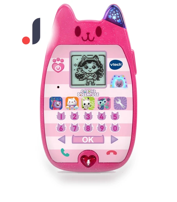 Dollhouse Talking Cat Smartphone — Interactive Animal Companions, TAKARA TOMY