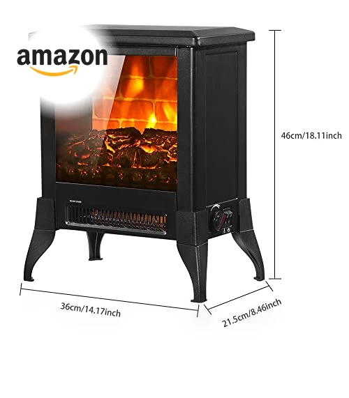 Electric Fireplace Stove Heater — Electric Heating Solutions, Winado