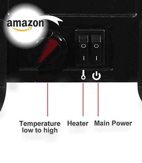 Electric Fireplace Stove Heater — Electric Heating Solutions, Winado