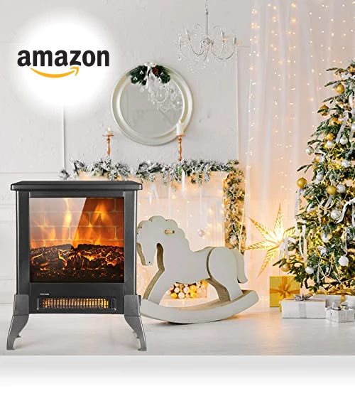 Electric Fireplace Stove Heater — Electric Heating Solutions, Winado