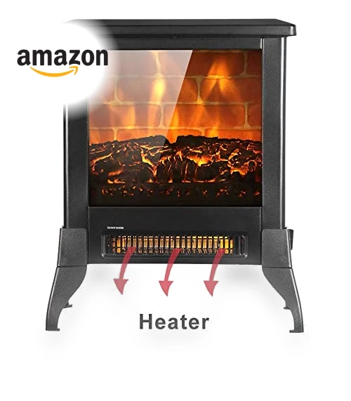 Electric Fireplace Stove Heater — Electric Heating Solutions, Winado