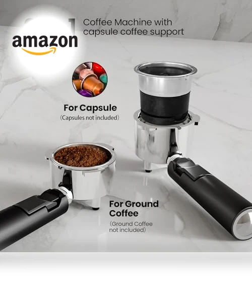 Espresso and Cappuccino Machine — Coffee & Espresso Combos, Electactic