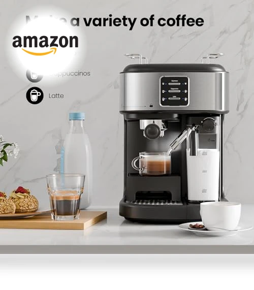 Espresso and Cappuccino Machine — Coffee & Espresso Combos, Electactic