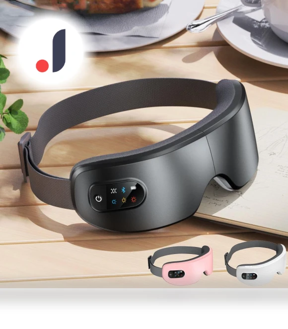Eye Massager with Heating, Vibration, and Bluetooth Music — Rollers & Pens, ZCXU