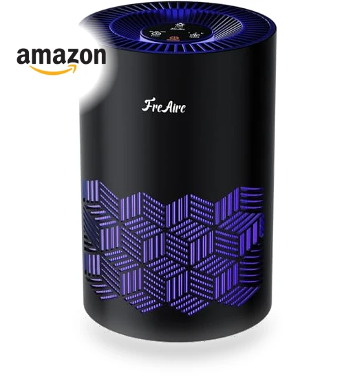 HEPA Air Purifier with RGB Lights — Activated Carbon Air Purifiers, FreAire