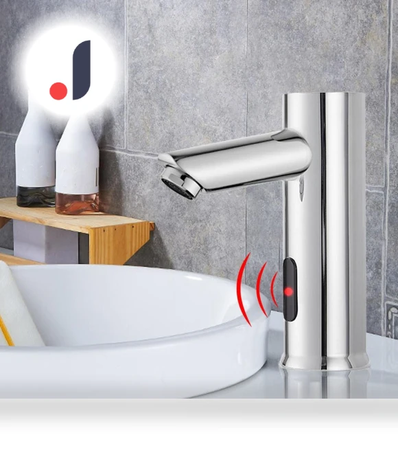 Induction Electric Sink Mixer — Hands-Free Faucets, Decor Dream