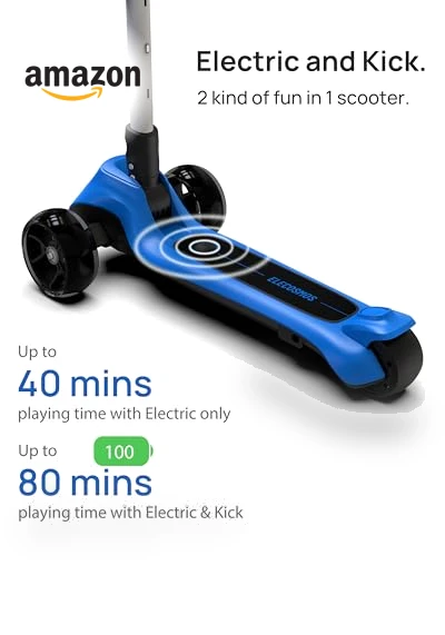 Light Up 3-Wheeled Scooter — Electric Vehicles, ELECOSMOS