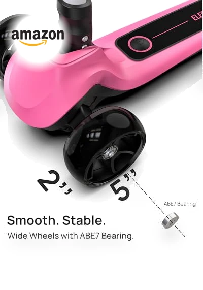 Light Up 3-Wheeled Scooter — Electric Vehicles, ELECOSMOS