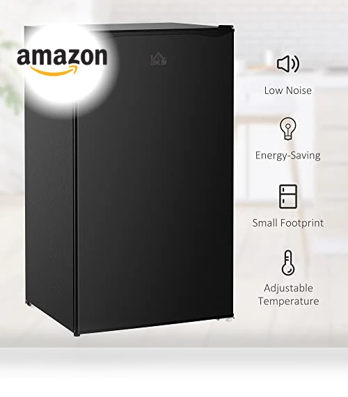 Mini Fridge with Freezer — Mini Fridges, HOMCOM