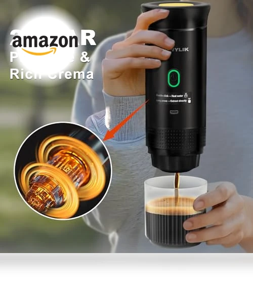 Portable Espresso Maker — Brewing Excellence, DOWYLIK