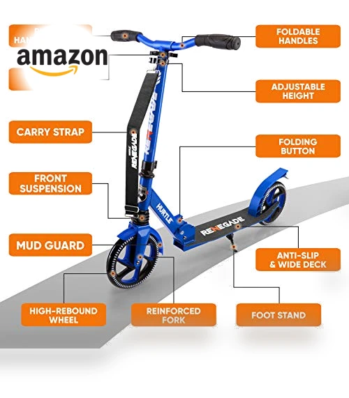 Renegade Kick Scooter — Push Scooters, Hurtle