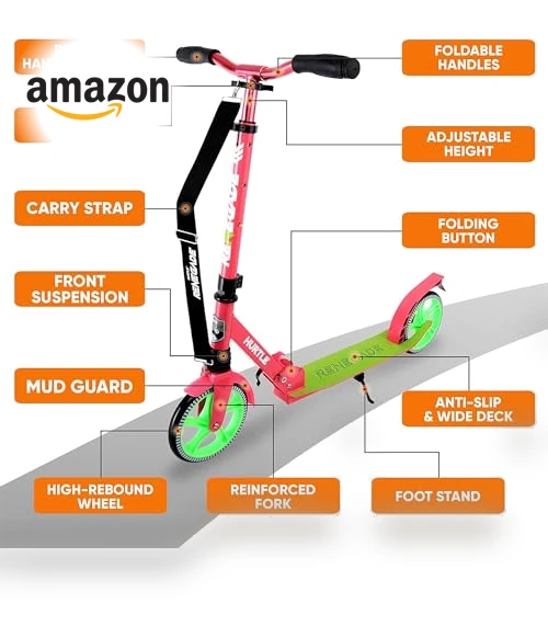 Renegade Kick Scooter — Push Scooters, Hurtle