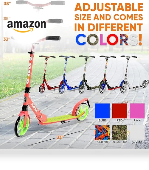 Renegade Kick Scooter — Push Scooters, Hurtle