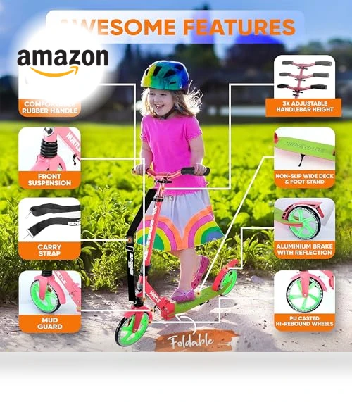 Renegade Kick Scooter — Push Scooters, Hurtle