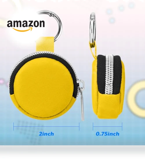 Ring Organizer Case with Keychain — Jewelry Storage Solutions, Homakover