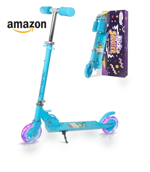 Scooter for Kids with Light up Wheels — Push Scooters, Nattork