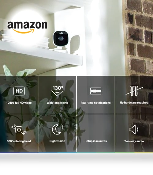 Smart Indoor Security Camera — Smart Home Security, Chamberlain Group