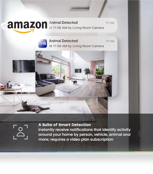 Smart Indoor Security Camera — Smart Home Security, Chamberlain Group