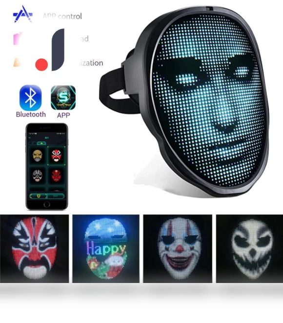Smart LED Face Mask — Masks, ZCXU