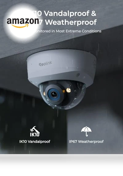 Vandalproof PoE Security Camera — Security Cameras, Reolink