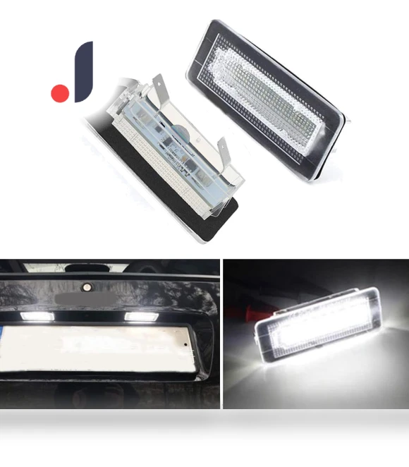 White LED Rear License Plate Light — License Plate, happybuySE