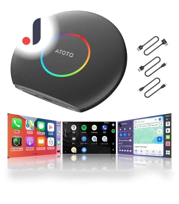 Wireless CarPlay AI Box — Stereo Receivers, Zen-Japan Electronics
