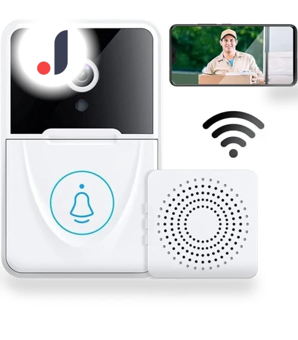 Wireless Doorbell Camera — Smart Home Security, Huaqiang North