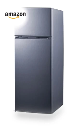 22 Inch Wide Top-Mount Refrigerator-Freezer — Mini Fridges, Summit