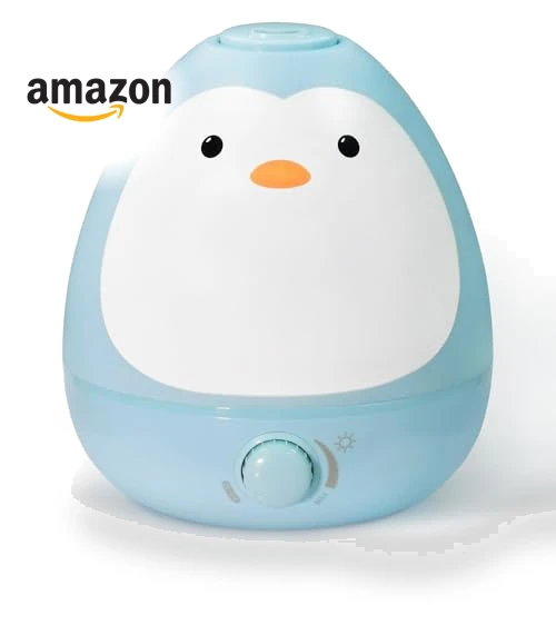 3-in-1 Cool Mist Humidifier with Essential Oil Diffuser + Nightlight — Air Moisturizers, Earnest Living