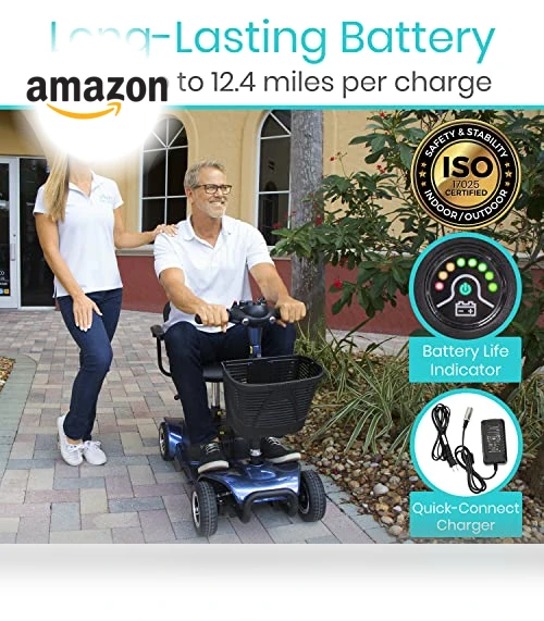 4 Wheel Mobility Scooter — Mobility Scooters, Vive Health