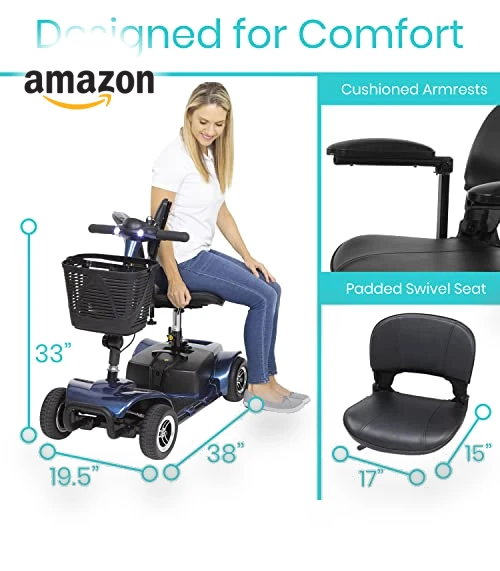 4 Wheel Mobility Scooter — Mobility Scooters, Vive Health