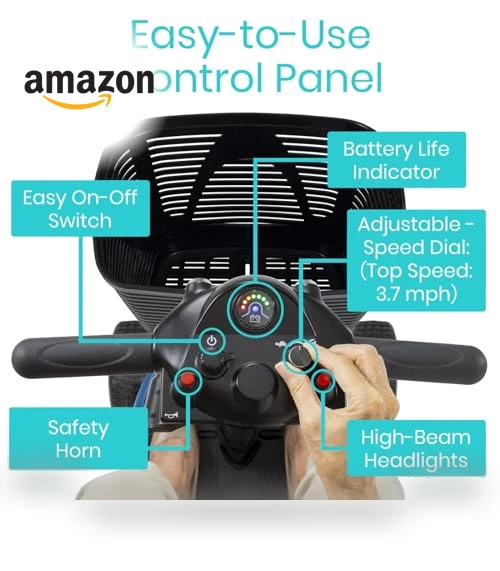4 Wheel Mobility Scooter — Mobility Scooters, Vive Health