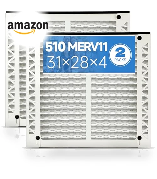Air Filter 510 MERV 11 (2-Pack) — HVAC Filtration, Crilokp