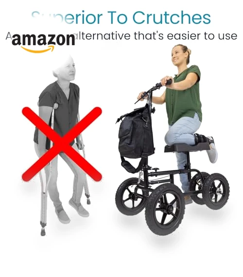 All Terrain Knee Scooter Walker — Leg Lifters, Vive Health