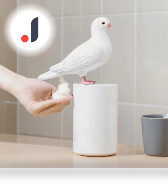 Automatic Soap Dispenser in Dove Shape — Care Dispensers, Modemax