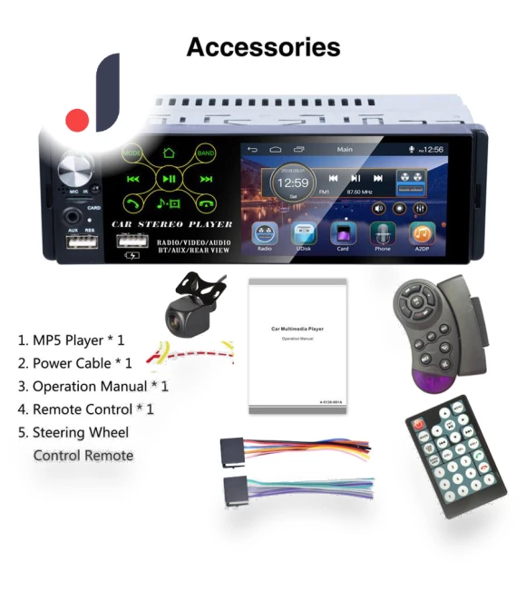 Car Stereo with Touch Screen — Stereo Receivers, happybuySE