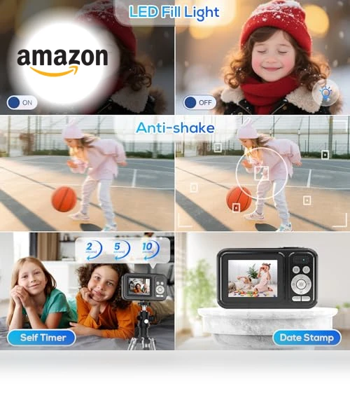 Digital Camera for Kids — Compact Digital Cameras, WITYEAH