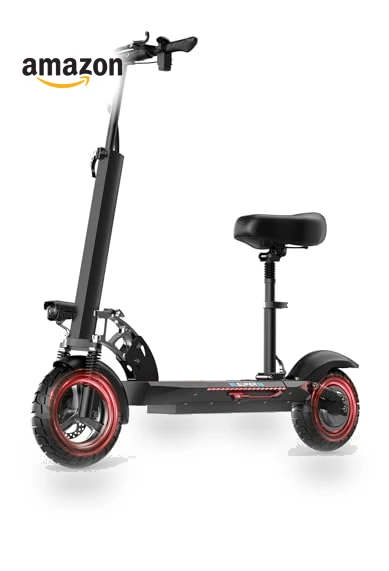 Electric Scooter with Seat — Push Scooters, Pikabike