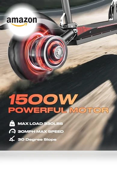 Electric Scooter with Seat — Push Scooters, Pikabike