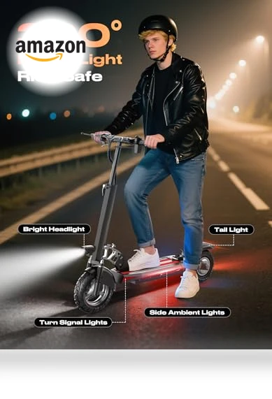 Electric Scooter with Seat — Push Scooters, Pikabike