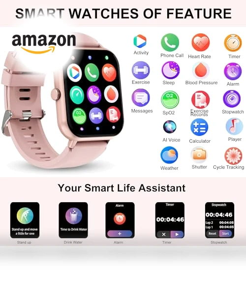 Fitness Tracker Smartwatch — Smartwatches, PLEIVO
