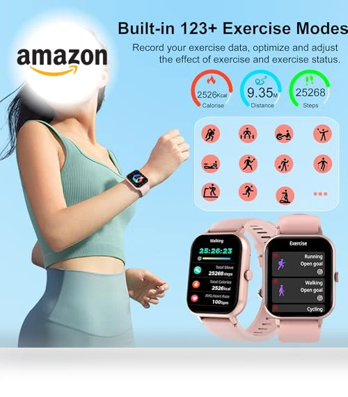 Fitness Tracker Smartwatch — Smartwatches, PLEIVO