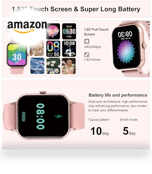 Fitness Tracker Smartwatch — Smartwatches, PLEIVO