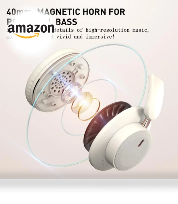 Foldable Bluetooth Headphones — Over-Ear Headphones, FULISZ