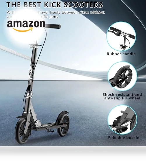 Foldable Commuter Scooter — Push Scooters, RESTSUKO