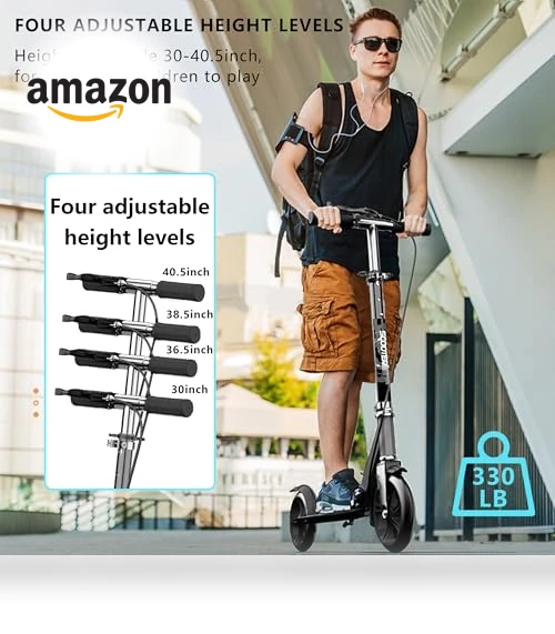 Foldable Commuter Scooter — Push Scooters, RESTSUKO