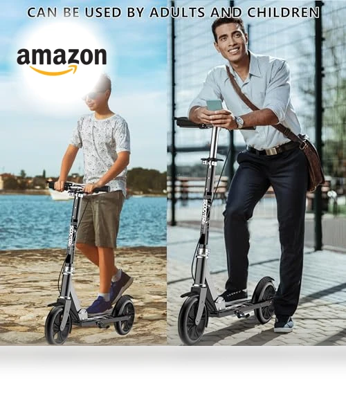 Foldable Commuter Scooter — Push Scooters, RESTSUKO
