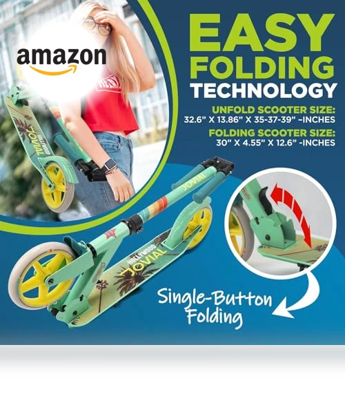 Folding Kick Scooter — Push Scooters, JOVIAL