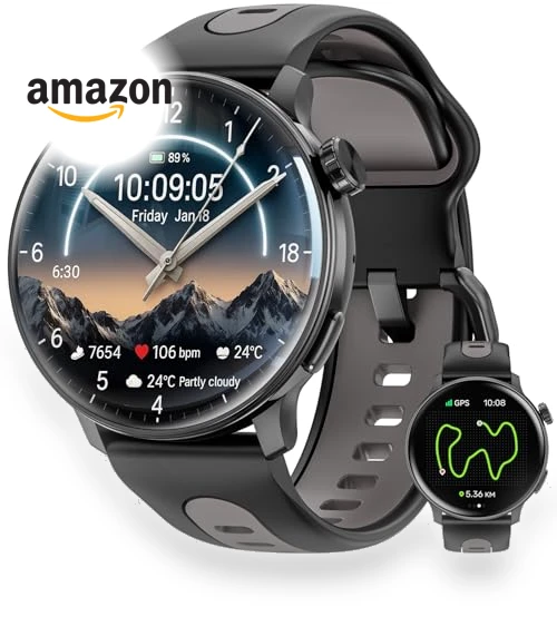 GPS Smart Watch with AMOLED Screen — Smartwatches, Mingdaln